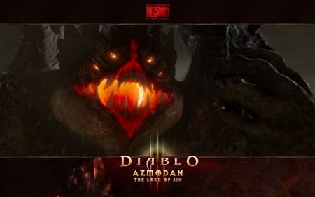 Diablo 3 обои №2 : Leah and Azmodan