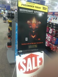 Смелое заявление о дате релиза Diablo III от Best Buy
